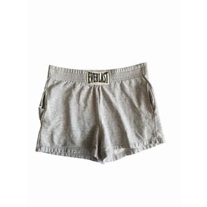 Vintage Everlast Sweat Shorts Men's L Gray Boxing Athletic Lounge USA